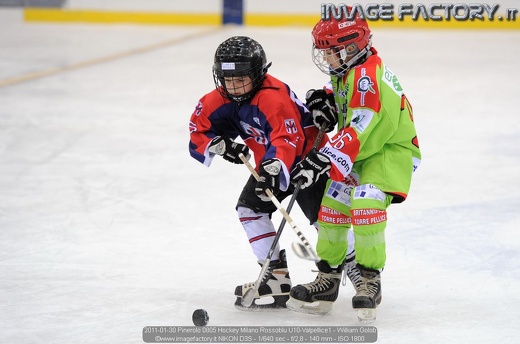 2011-01-30 Pinerolo 0805 Hockey Milano Rossoblu U10-Valpellice1 - William Golob
